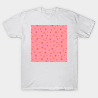 Summer Sun Doodle in pink and coral T-Shirt